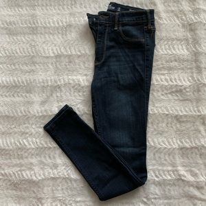 BRAND NEW Hollister High Waisted Dark Denim Jeans!